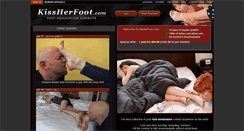 Desktop Screenshot of kissherfoot.com